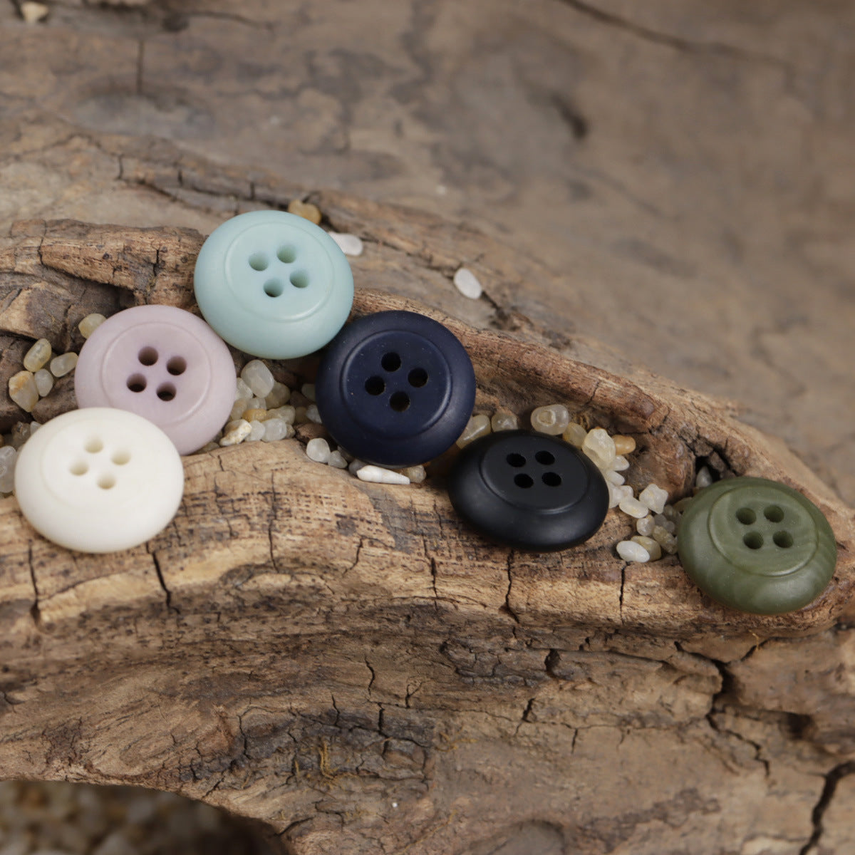 Cute Natural Tagua Nut Corozo Buttons 10 Pack 