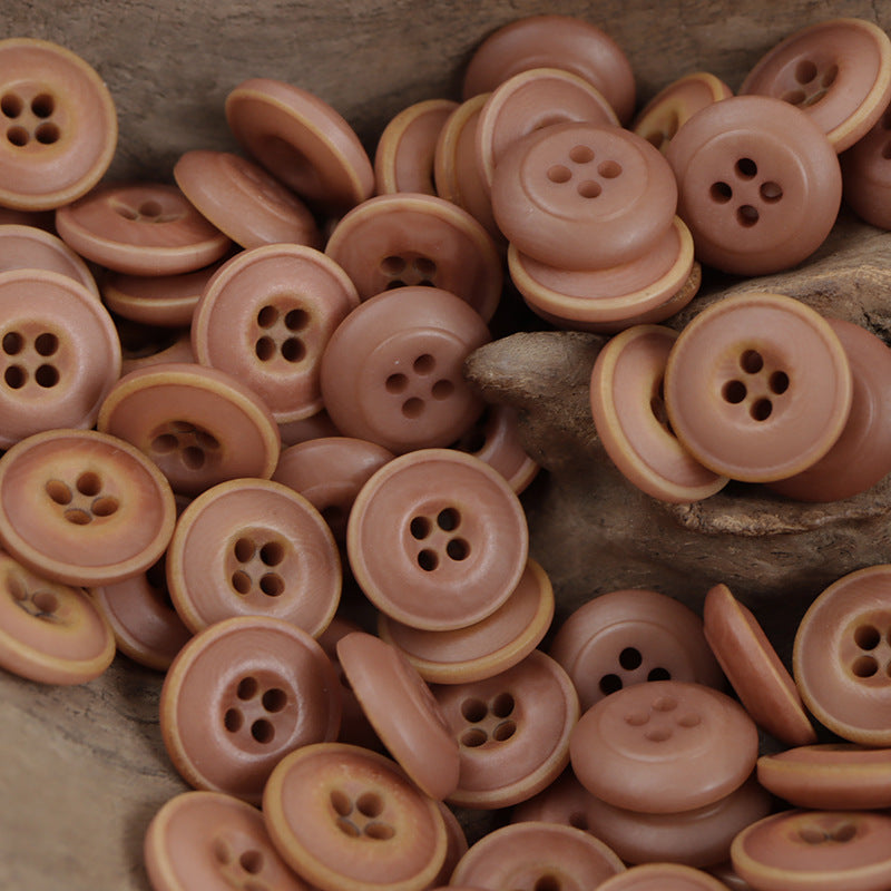 Cute Natural Tagua Nut Corozo Buttons 10 Pack 
