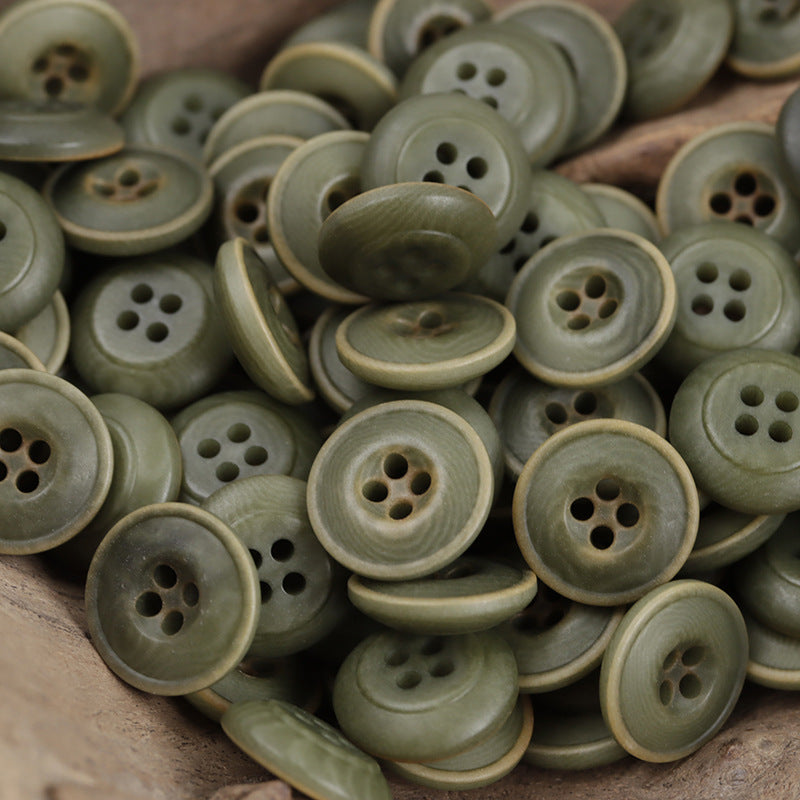 Cute Natural Tagua Nut Corozo Buttons 10 Pack 