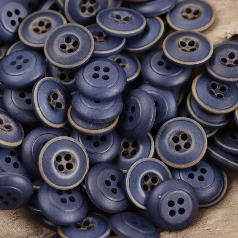 Cute Natural Tagua Nut Corozo Buttons 10 Pack 