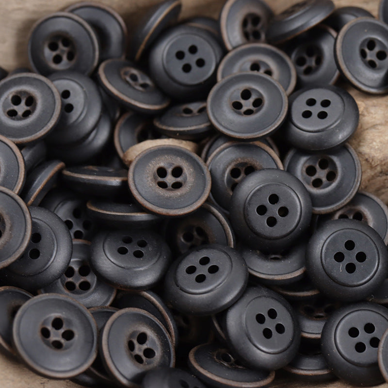 Cute Natural Tagua Nut Corozo Buttons 10 Pack 