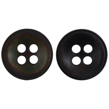 Vintage Burnt Dark Green Fruit Buttons for Shirts and Hoodies 20 Pack - Lots of Buttons
