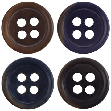 11.5mm Deep Purple Natural Fruit Buttons for Corduroy Shirts 40 Pack - Lots of Buttons