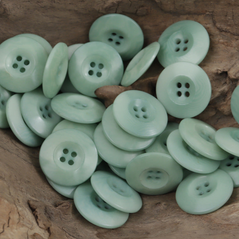 Double-Sided Chinese Style Natural Fruit Buttons 10pcs - Lots of Buttons