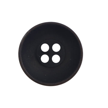 Vintage Round Matte Black Tagua Nut Buttons,10pcs - Lots of Buttons
