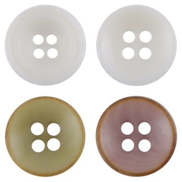 11.5mm Bowl-Shaped Pink-Purple Fruit Buttons for Children's Sweaters 40 Pack - Lots of Buttons