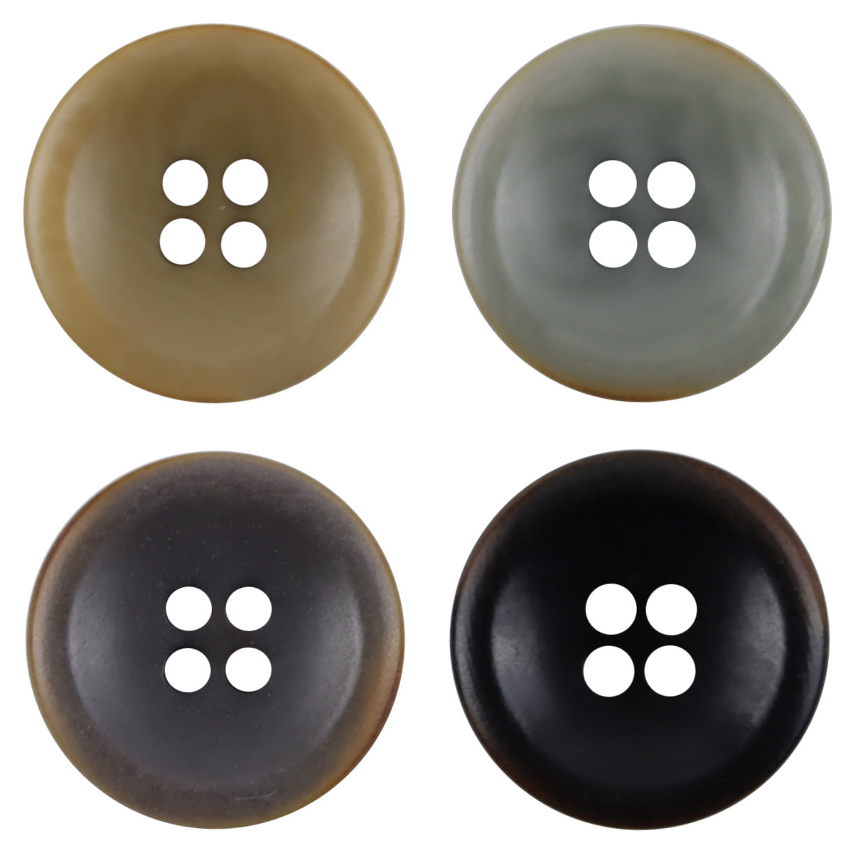 17.5mm Natural Fruit Buttons for Spring Children's Cardigans 40 Pack - Lots of Buttons
