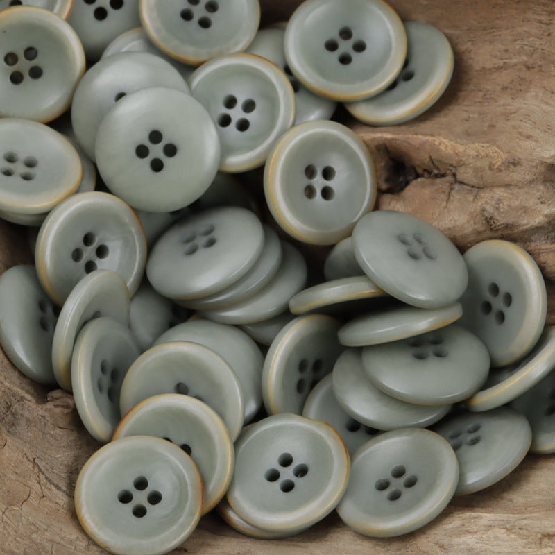 17.5mm Natural Fruit Buttons for Spring Children's Cardigans 40 Pack - Lots of Buttons