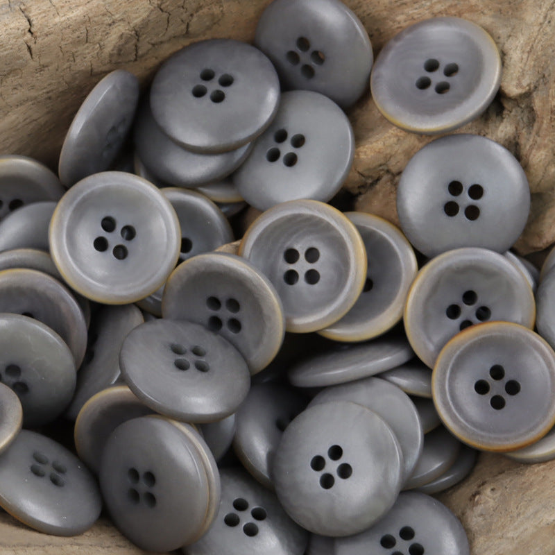 17.5mm Natural Fruit Buttons for Spring Children's Cardigans 40 Pack - Lots of Buttons