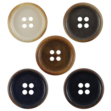 Rustic Charred Green Natural Fruit Buttons for Knitwear Canvas Bags 10PCS - Lots of Buttons