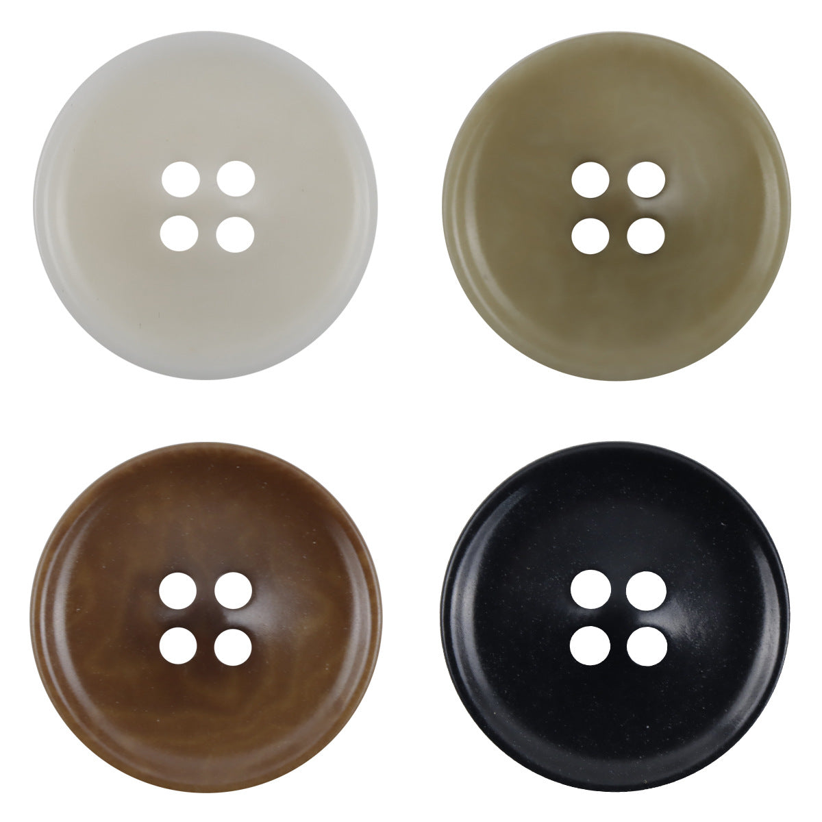 Round Natural Fruit Buttons for Wine Red Coats Jackets 10pcs - Lots of Buttons