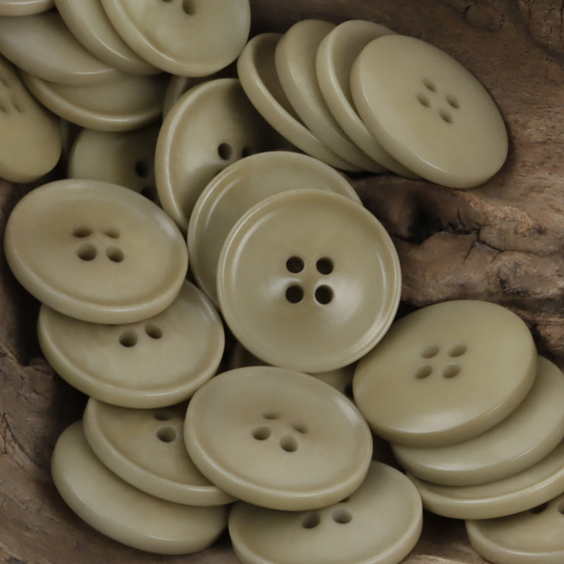 Round Natural Fruit Buttons for Wine Red Coats Jackets 10pcs - Lots of Buttons