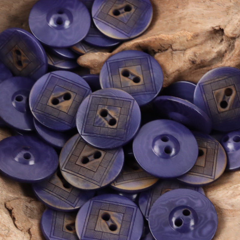 Creative Chessboard UFO Natural Tagua Nut Buttons,10pcs - Lots of Buttons