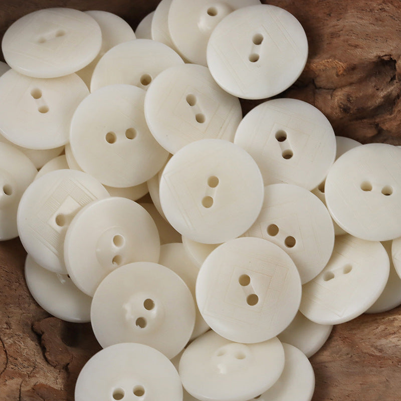 Creative Chessboard UFO Natural Tagua Nut Buttons,10pcs - Lots of Buttons