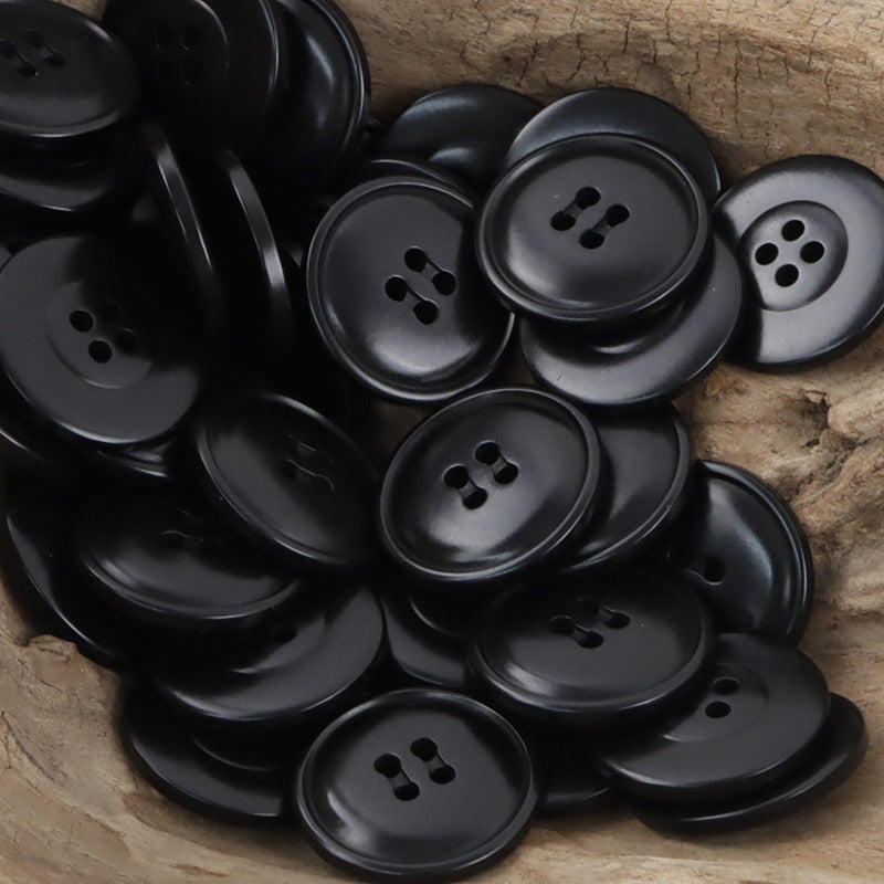 Vintage Fire-Burned Natural Tagua Nut Buttons 10pcs - Lots of Buttons