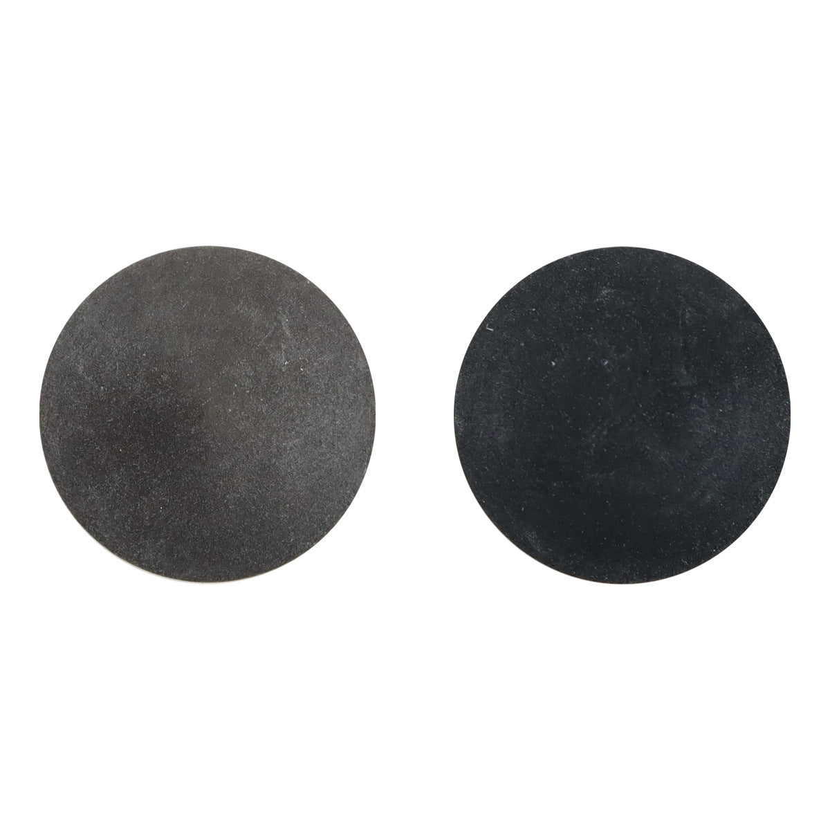 15mm Matte Coffee Natural Fruit Buttons with Metal Stems for Suit Cuffs 10pcs - Lots of Buttons