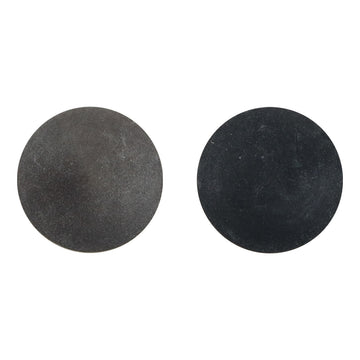 15mm Matte Coffee Natural Fruit Buttons with Metal Stems for Suit Cuffs 10pcs - Lots of Buttons