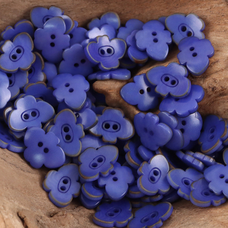 Butterfly-Shaped Tagut Nut Buttons for Children's Pajamas Dresses 10pcs - Lots of Buttons