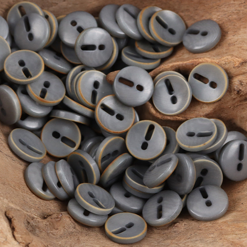 Creative Exclamation Mark Shape Natural Palm Fruit Buttons,10pcs - Lots of Buttons