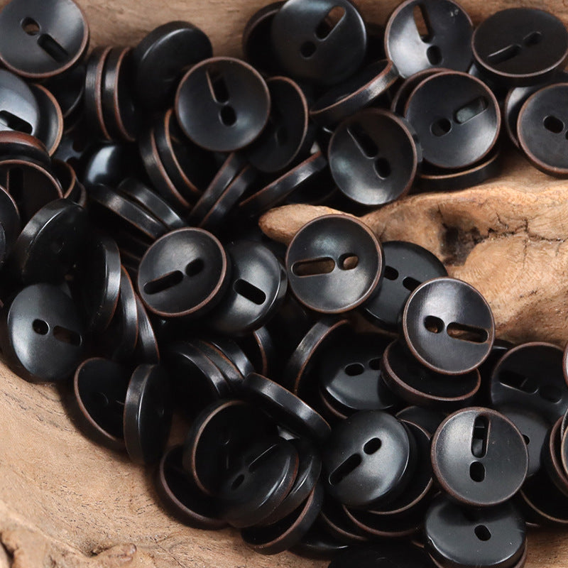 Creative Exclamation Mark Shape Natural Palm Fruit Buttons,10pcs - Lots of Buttons