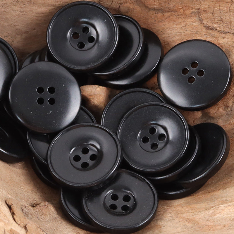 Bowl-Shaped Round Tagut Nut Buttons for Sweater Cardigans - 10pcs - Lots of Buttons