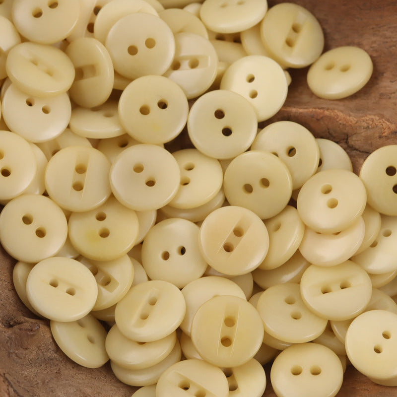 2-Hole Fruit Buttons for Cotton Linen Cardigans Polo Shirts 10pcs - Lots of Buttons
