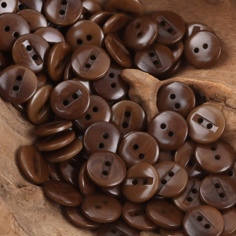 2-Hole Fruit Buttons for Cotton Linen Cardigans Polo Shirts 10pcs - Lots of Buttons