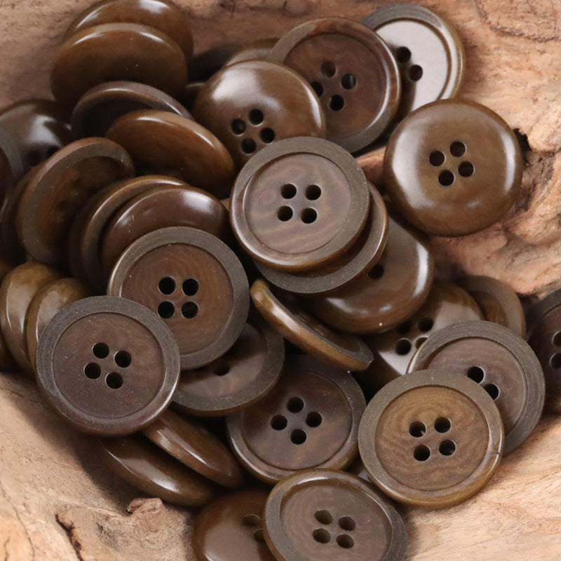 Green Natural Tagut Nut Buttons for Men's Formal Suits 10pcs - Lots of Buttons