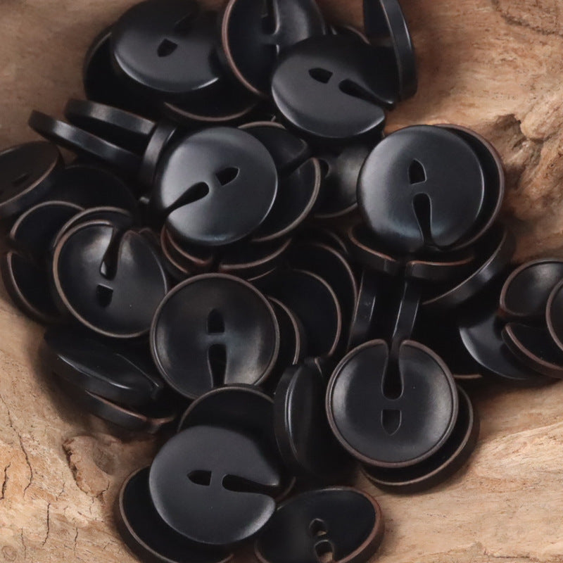 Cute Pac Man Natural Tagua Nut Buttons 10pcs - Lots of Buttons