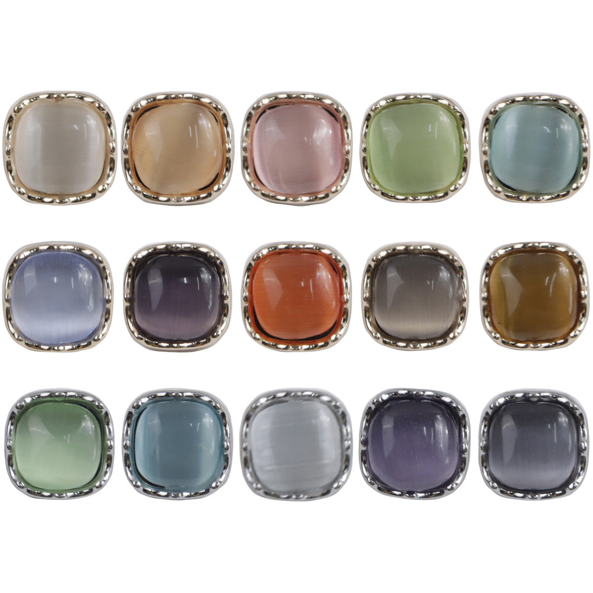 10mm Jade Colored Metal Shank Buttons for Chinese Qipao 10pcs - Lots of Buttons