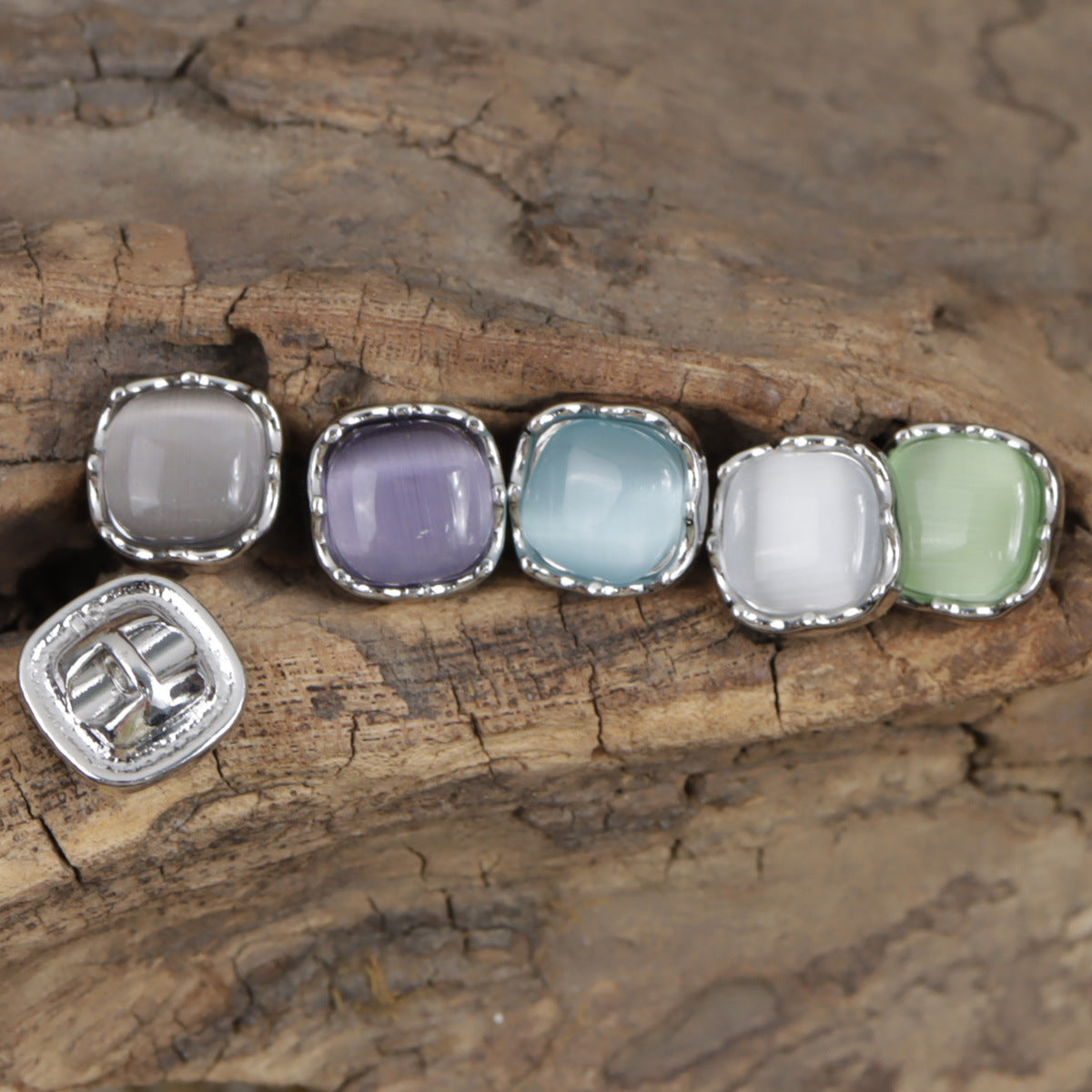 10mm Jade Colored Metal Shank Buttons for Chinese Qipao 10pcs - Lots of Buttons