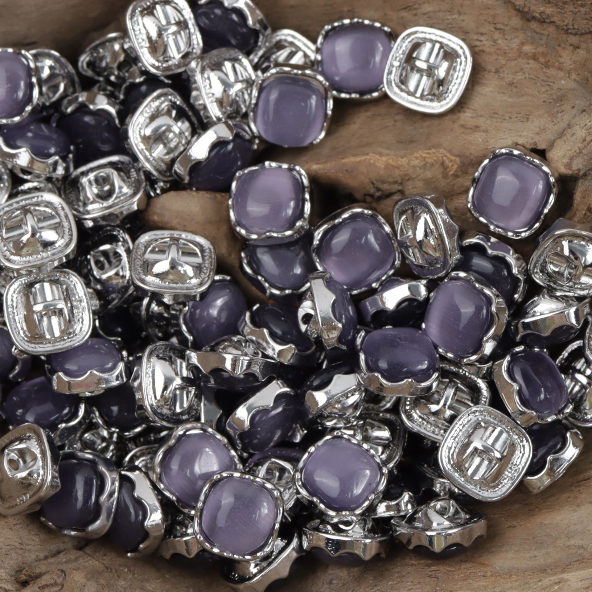 10mm Jade Colored Metal Shank Buttons for Chinese Qipao 10pcs - Lots of Buttons
