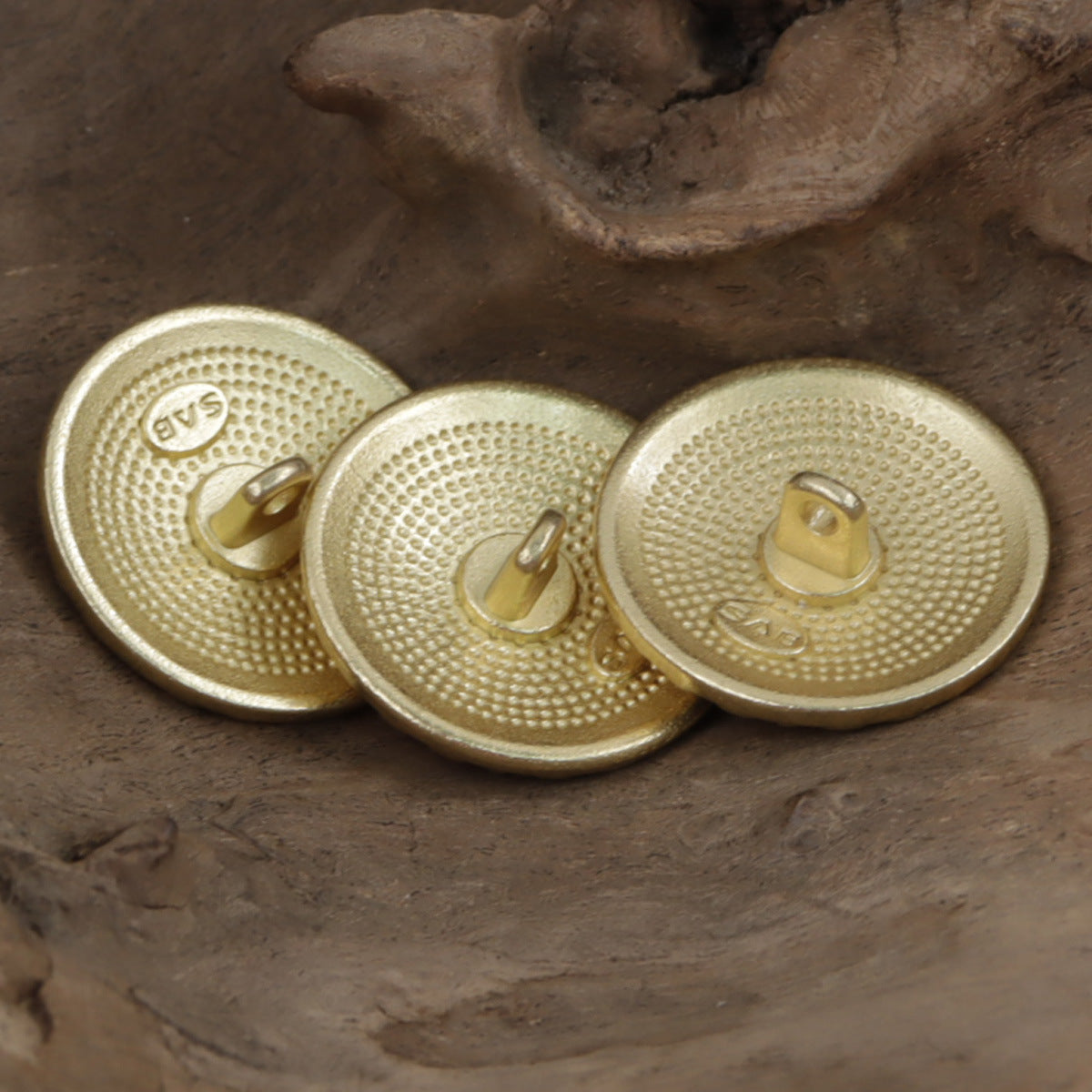Golden Auspicious Cloud Metal Buttons for Woolen Short Coats 10pcs - Lots of Buttons