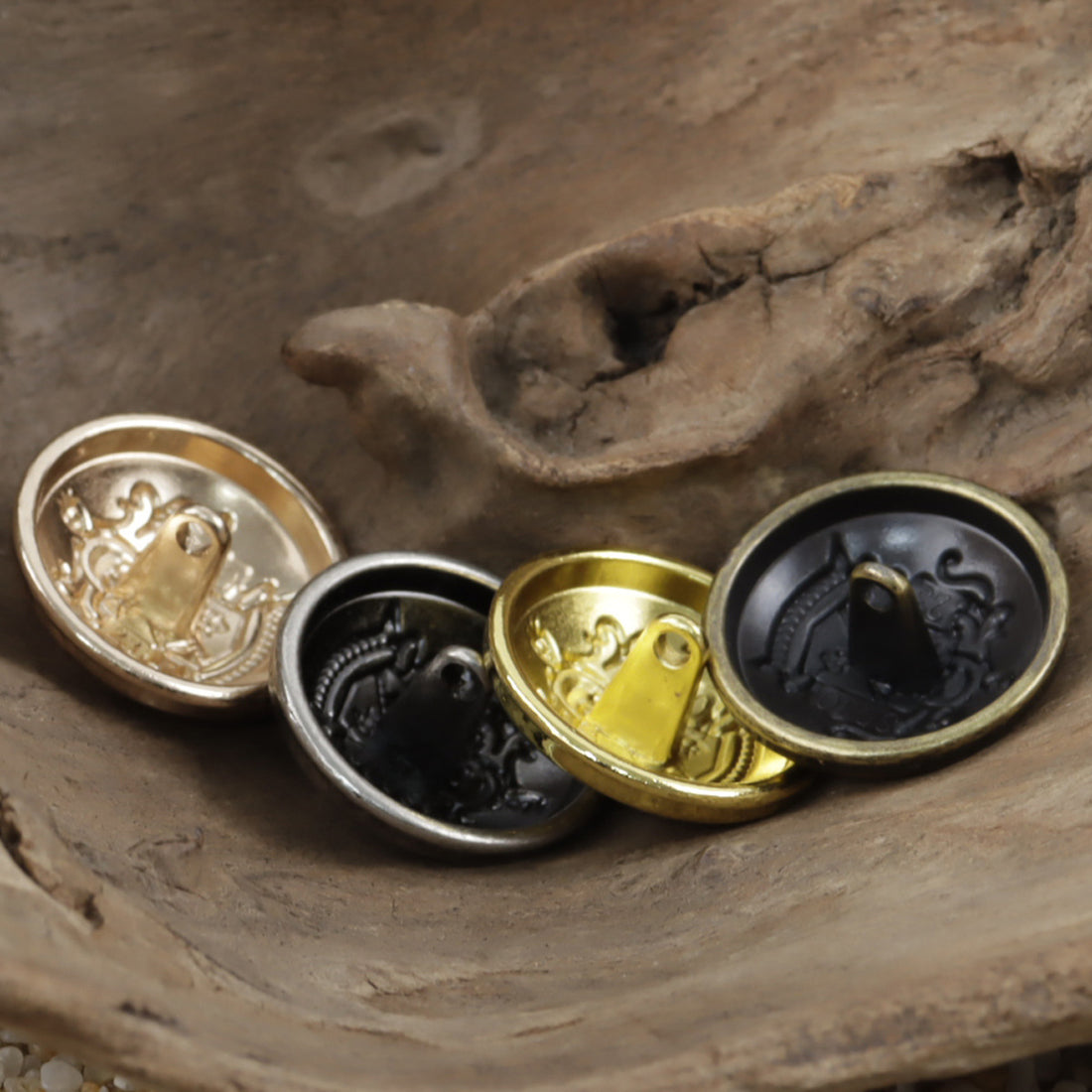 Preppy Zinc Alloy Metal Buttons for Party JK Uniforms 10pcs - Lots of Buttons
