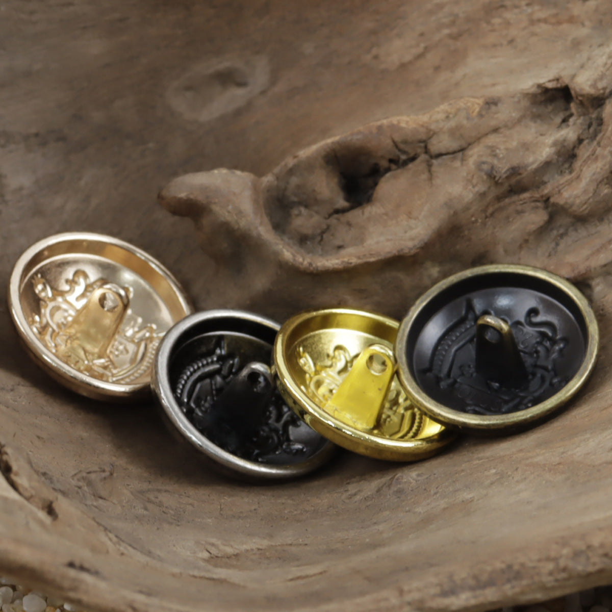 Preppy Zinc Alloy Metal Buttons for Party JK Uniforms 10pcs