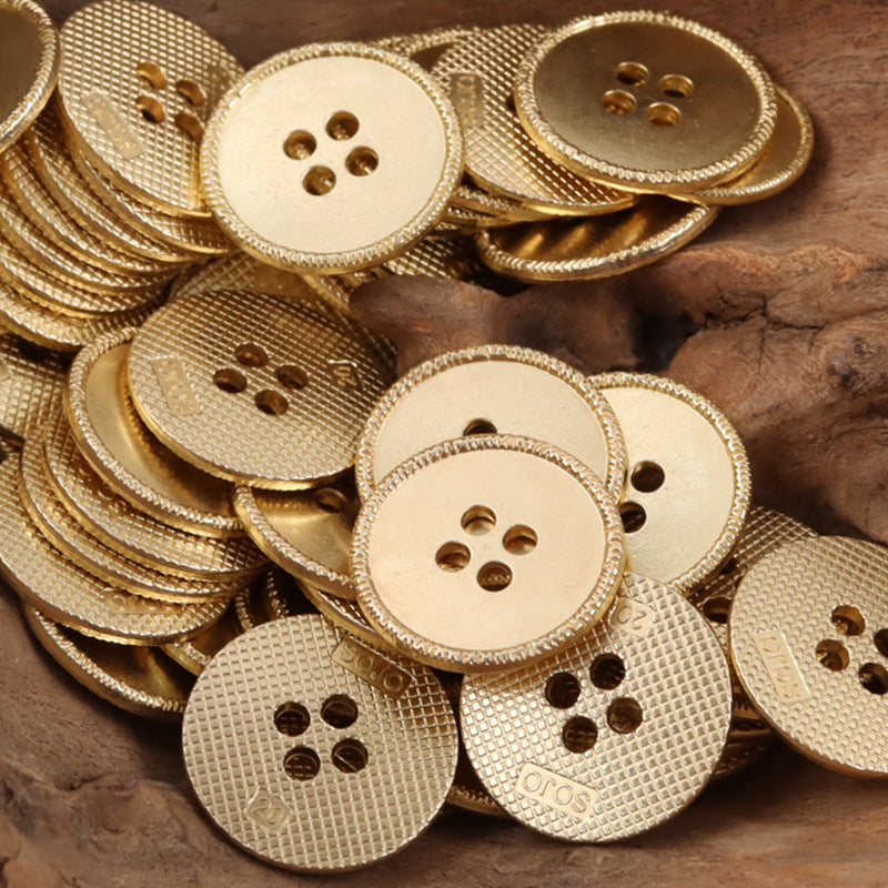 Vintage Silver Flat Metal Buttons for Knitted Hats Teddy Bear 10pcs - Lots of Buttons