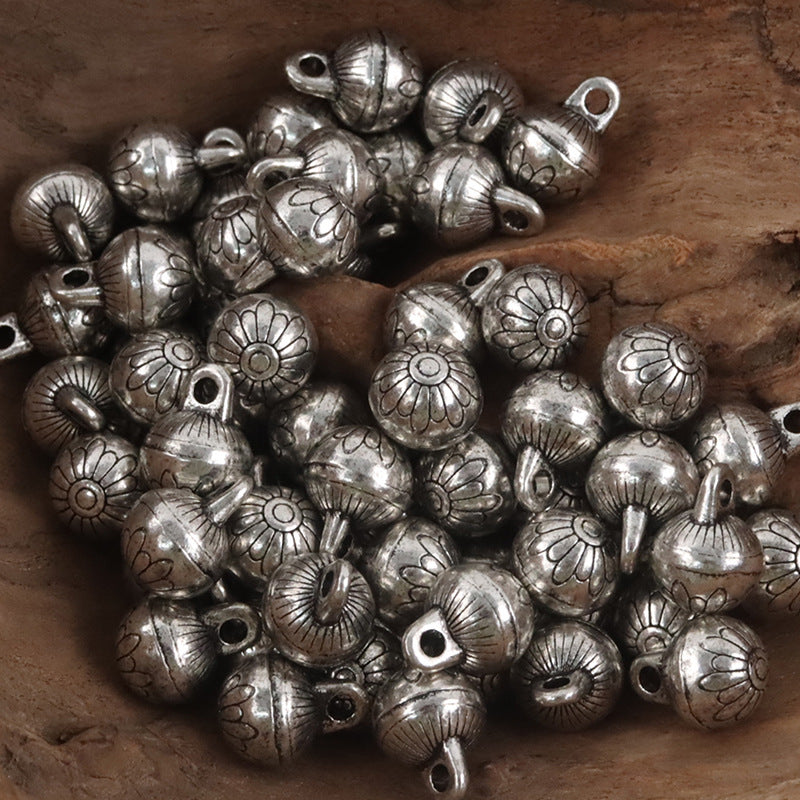 11.5mm Chinese Metal High-Foot Shank Buttons 10PCS - Lots of Buttons