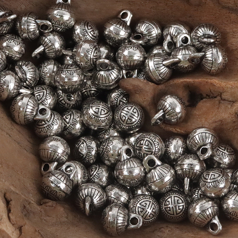 11.5mm Chinese Metal High-Foot Shank Buttons 10PCS - Lots of Buttons