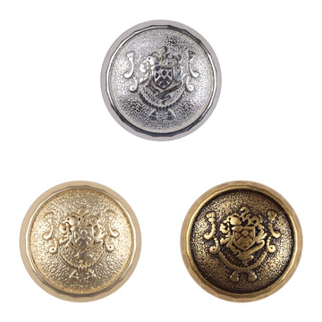 Metal Shank Buttons for College Style JK Suits School Uniforms 10pcs - Lots of Buttons