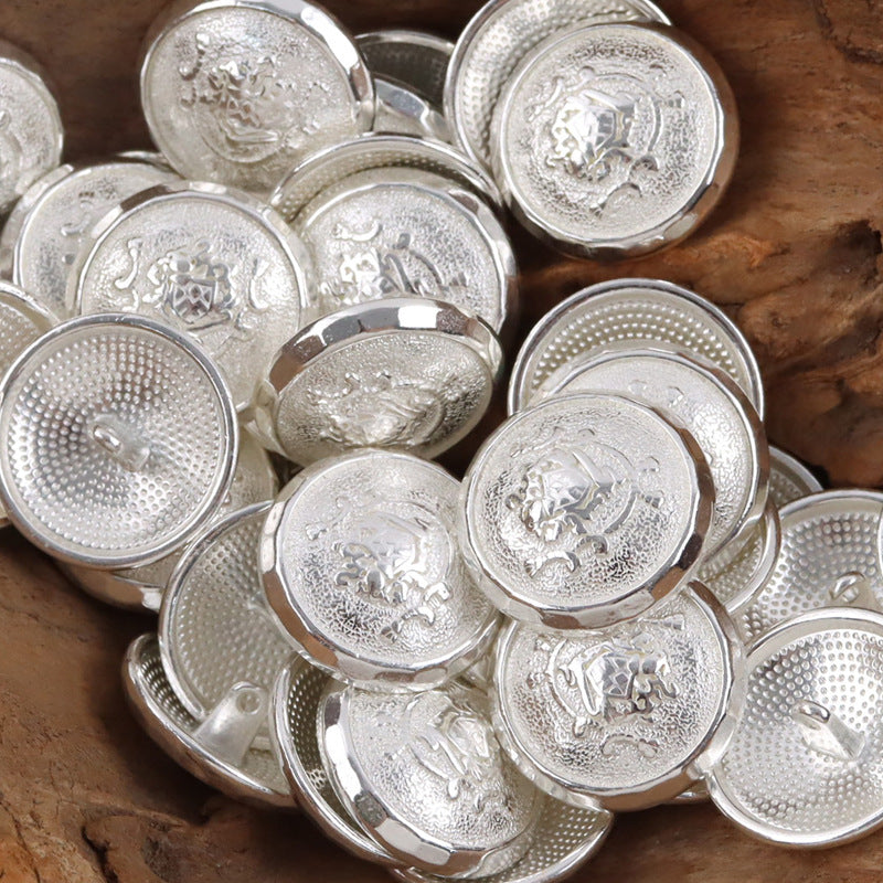 Metal Shank Buttons for College Style JK Suits School Uniforms 10pcs - Lots of Buttons