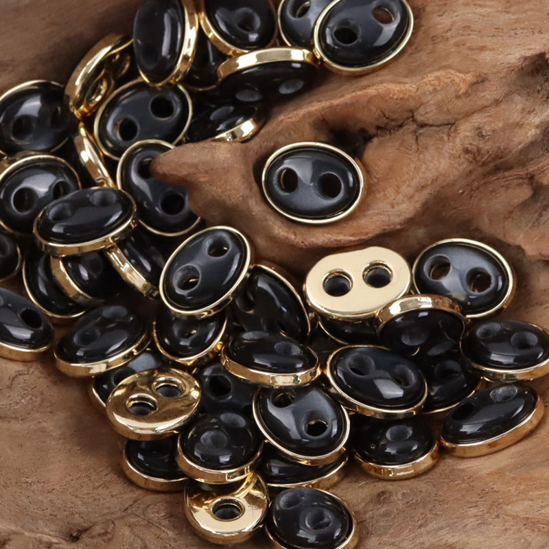 Pig Nose Resin Metal Buttons for Children's Shirts Sweaters10pcs - Lots of Buttons
