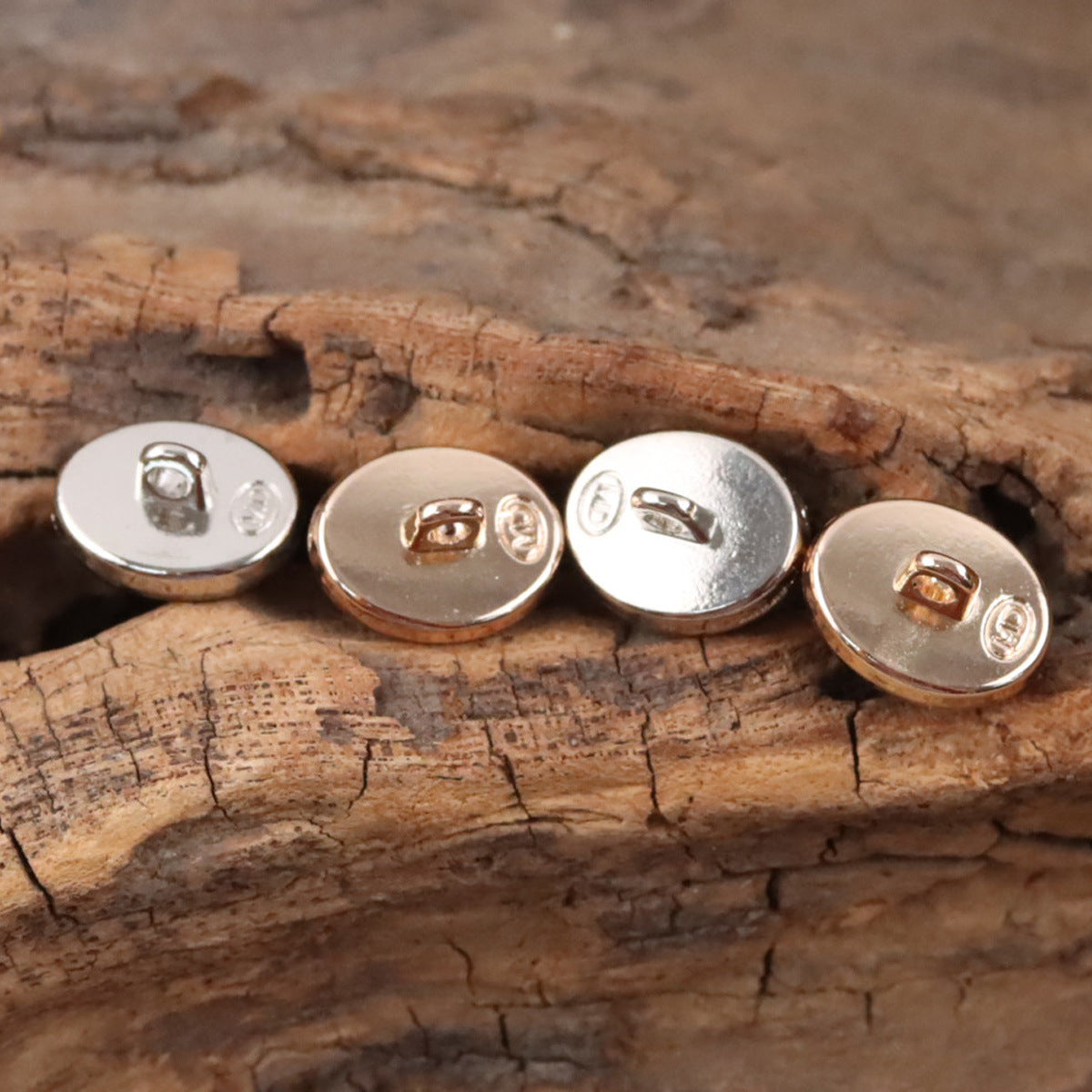 Oval Black White Resin Pebble Metal Shank Buttons for Underwear 10pcs - Lots of Buttons