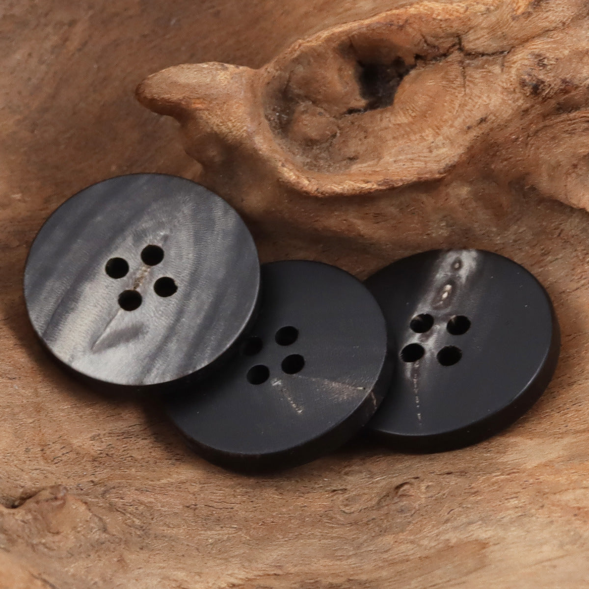 Traditional Chinese Ink Art Horn Buttons,10pcs - Lots of Buttons