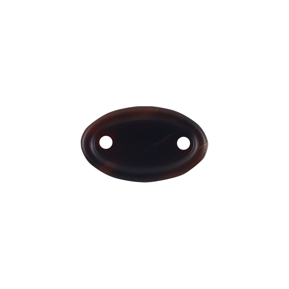 Long Oval Two-Hole Natural Real Ox Horn Buttons for Clothing Labels 10pcs - Lots of Buttons