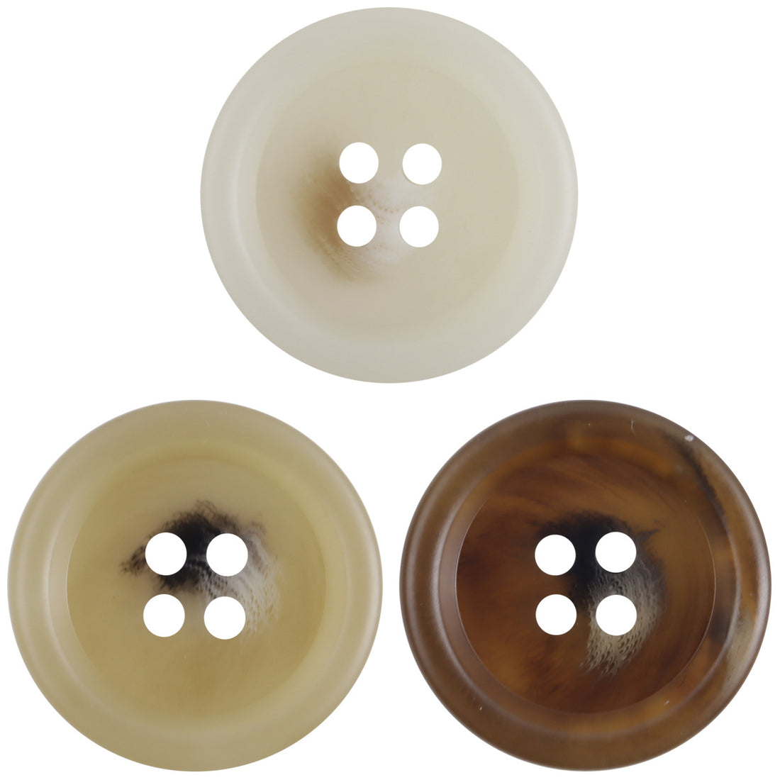 Resin Buttons for Light Khaki Cargo Pants and Casual Trousers 30pcs - Lots of Buttons