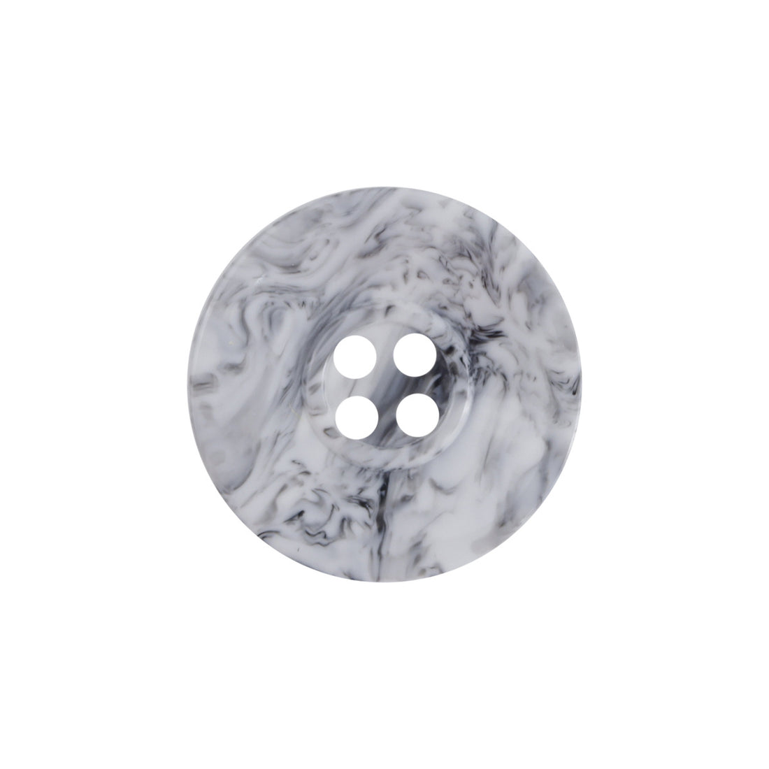 15mm - 30mm Splashed Ink Oriental Aesthetics Four-Hole Resin Buttons 20pcs - Lots of Buttons