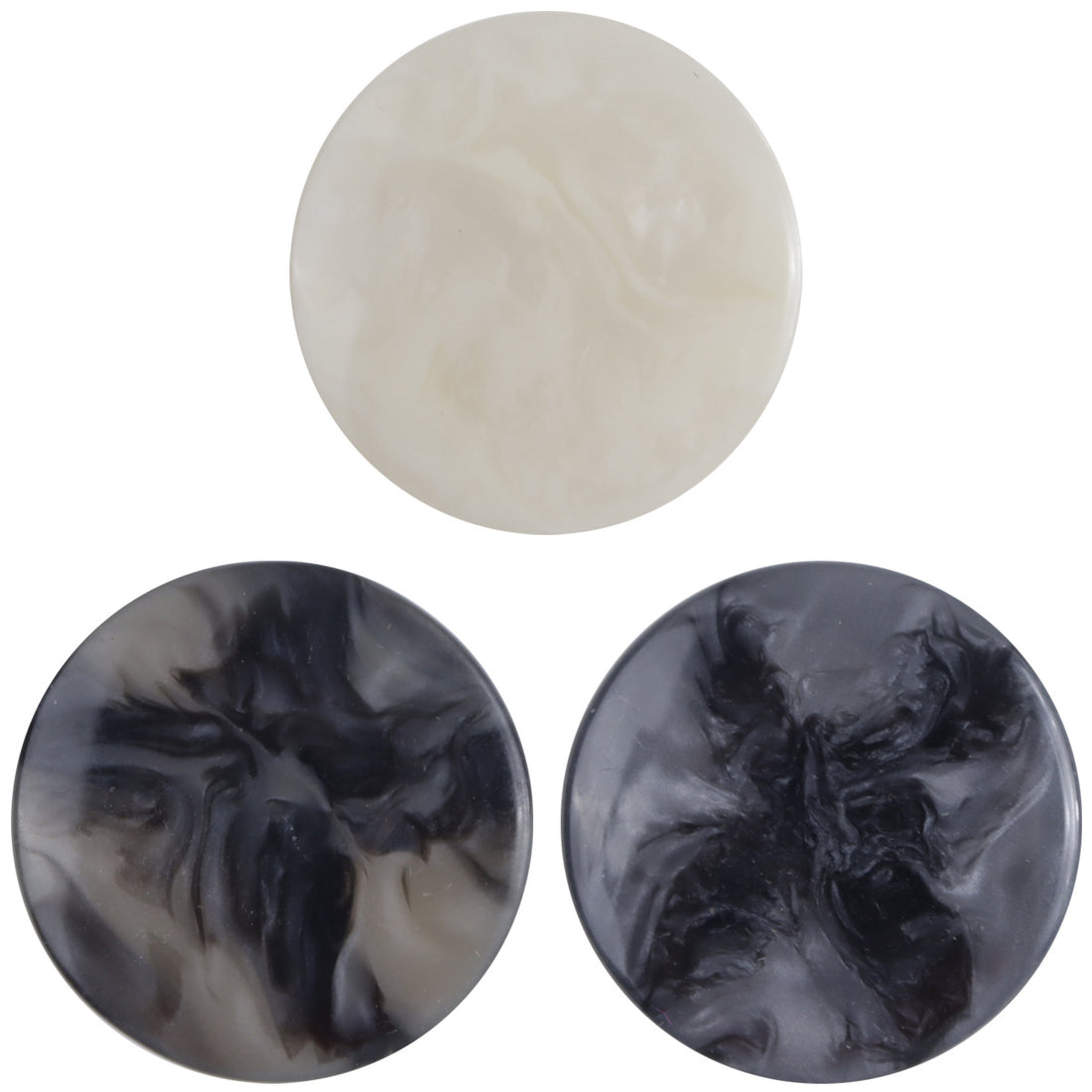 Ceramic Marble Pattern Shank Resin Buttons for Autumn Coats 10pcs - Lots of Buttons