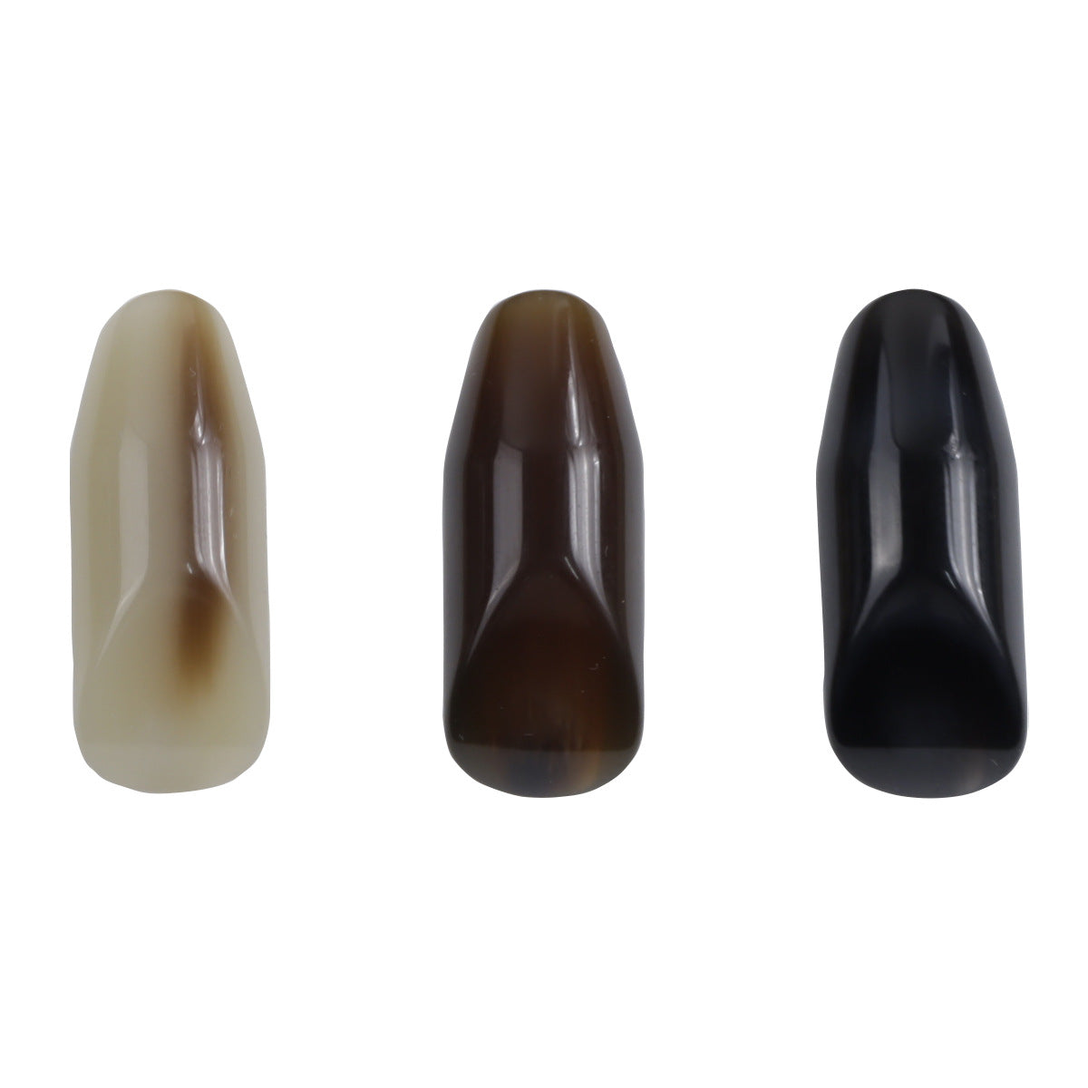 Irregular Ram's Horn-Shaped Resin Buttons for Windbreakers 10pcs - Lots of Buttons