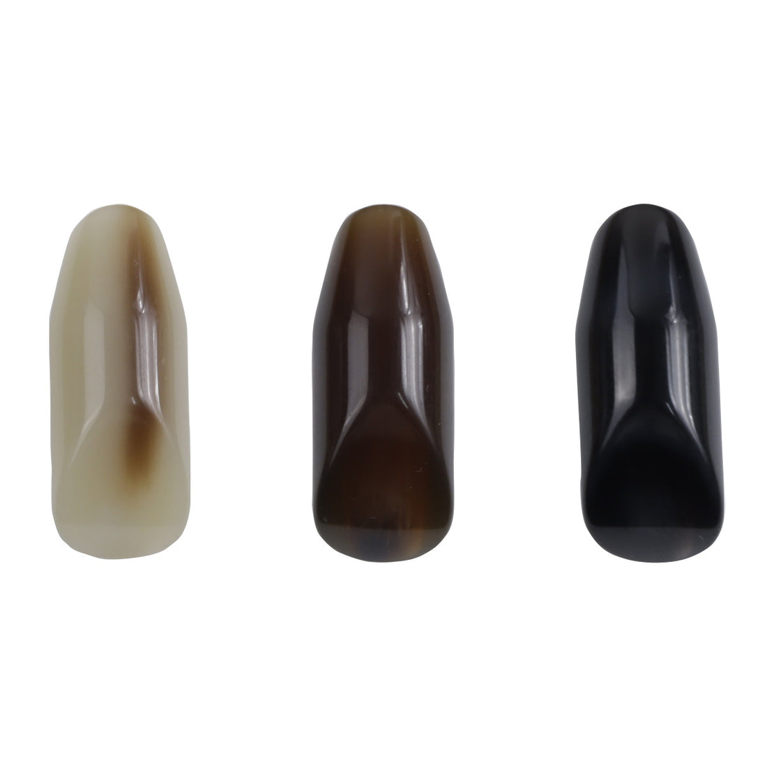 Irregular Ram's Horn-Shaped Resin Buttons for Windbreakers 10pcs - Lots of Buttons