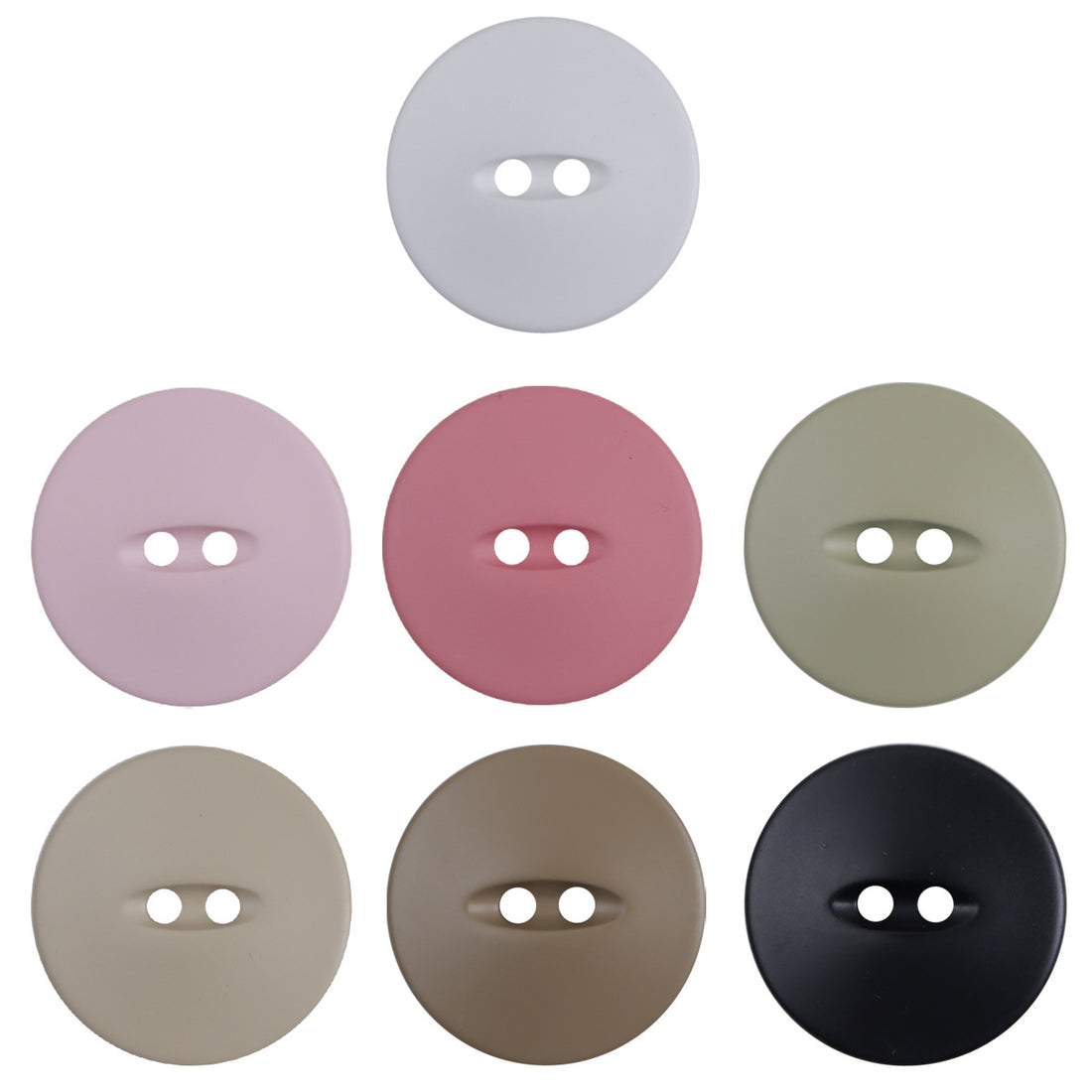 30mm Matte Fish-Eye Resin Buttons for Leather Jackets,Coats 20pcs - Lots of Buttons